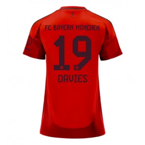 Billiga Bayern Munich Alphonso Davies #19 Hemmatröja Dam 2024-25 Kortärmad